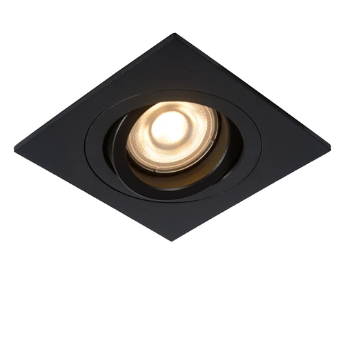 Lucide TUBE - Spot encastrable - 1xGU10 - Noir - détail 1